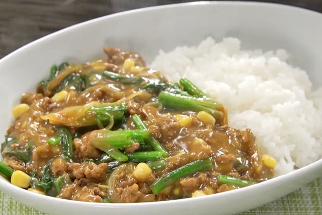 【相葉マナブ】ほうれん草たっぷりカレーのレシピ 神奈川県藤沢市のほうれん草農家直伝