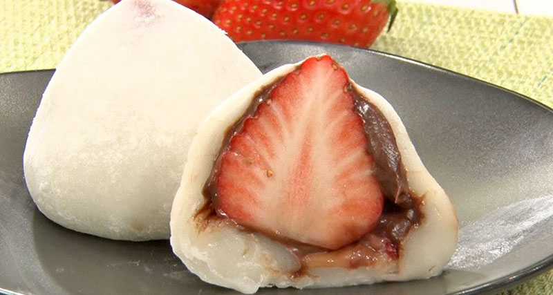 【ZIP】いちごチョコ大福のレシピ おすすめ苺マイレシピ