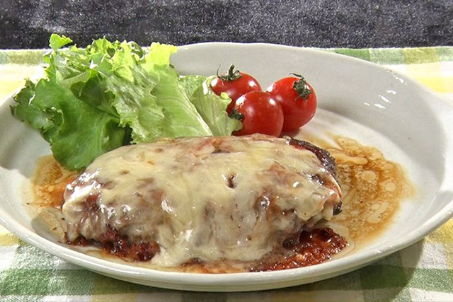 【ZIP】こねないハンバーグのレシピ 島本美由紀さん苦労キャンセルレシピ