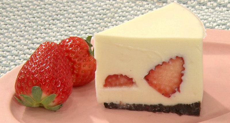 【ZIP】まるごといちごのチーズケーキのレシピ おすすめ苺マイレシピ