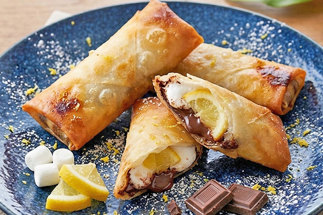 【あさイチ】マシュマロレモン春巻きのレシピ(井澤由美子)朝イチみんなゴハンだよ