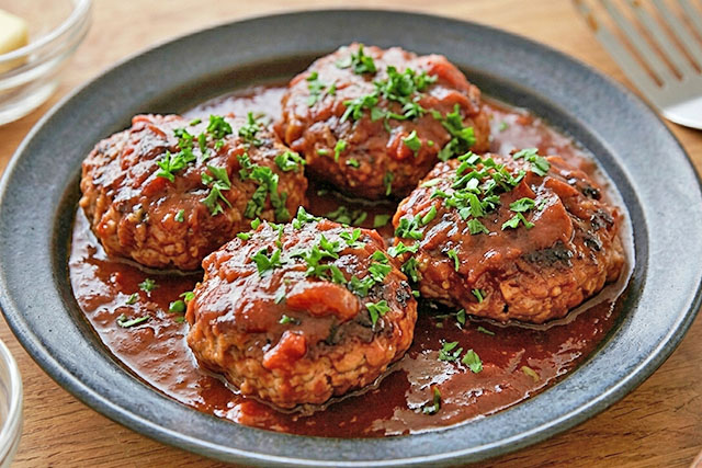 【あさイチ】煮込みハンバーグのレシピ 秋元さくらシェフひき肉料理