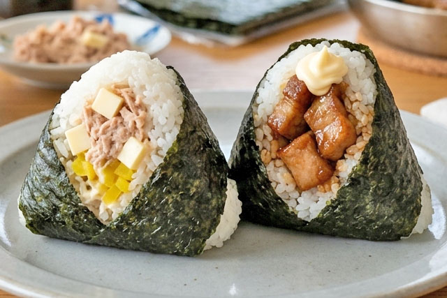 【DAIGOも台所】ツナチーたく＆豚てりのおにぎりのレシピ おにぎりアレンジ料理