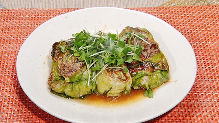 【DayDay】時短焼きロールキャベツのレシピ 亜希のざっくりキッチン