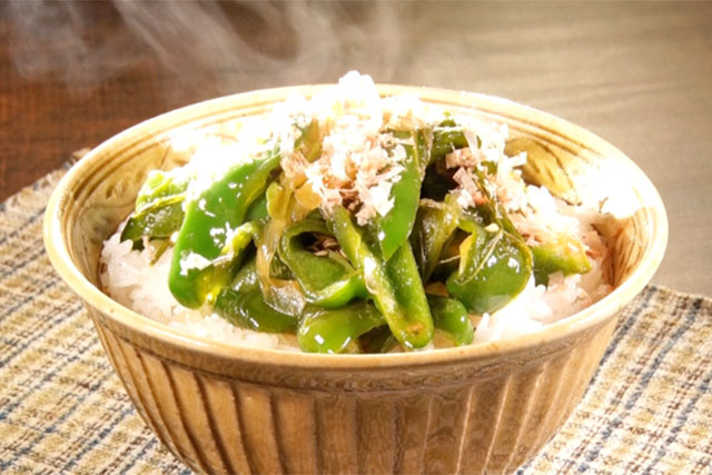 【ヒルナンデス】ピーマンのめし泥棒のレシピ 平野レミさん時短料理