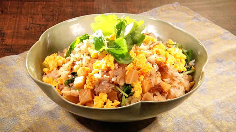 【ヒルナンデス】たまらんたけのこ混ぜご飯のレシピ(平野レミ)業務スーパーアレンジ料理