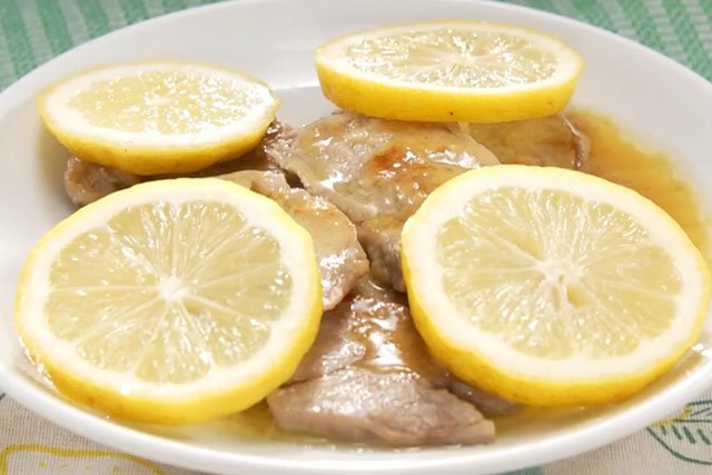 【相葉マナブ】豚ヒレ肉のスカロッピーネのレシピ 神奈川県小田原市のレモン農家直伝