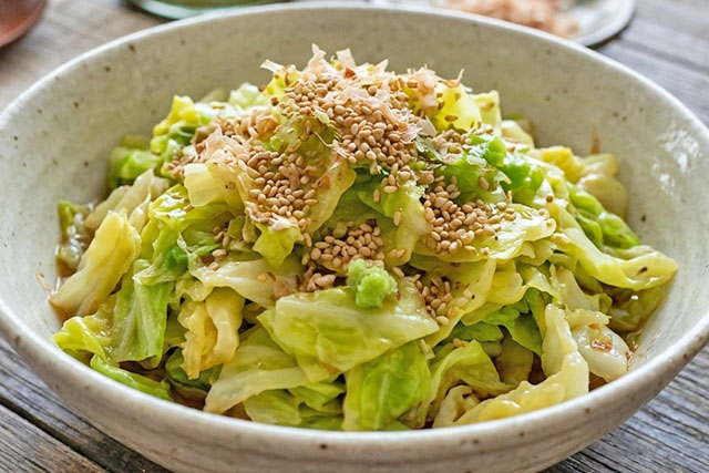 【きょうの料理】キャベツの即席わさび漬けのレシピ 笠原将弘さん和食料理