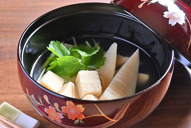 【きょうの料理】たけのこと豆腐の吸い物のレシピ 林亮平さん筍料理