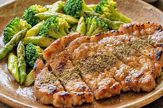 【きょうの料理】和風ポークソテーのレシピ 高橋拓児シェフのモダン和ごはん