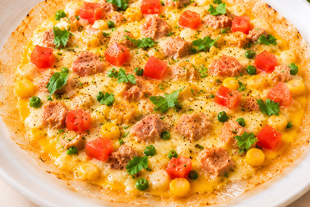 【あさイチ】ライスペーパーピザツナマヨのレシピ(ヤミー)朝イチみんなゴハンだよ