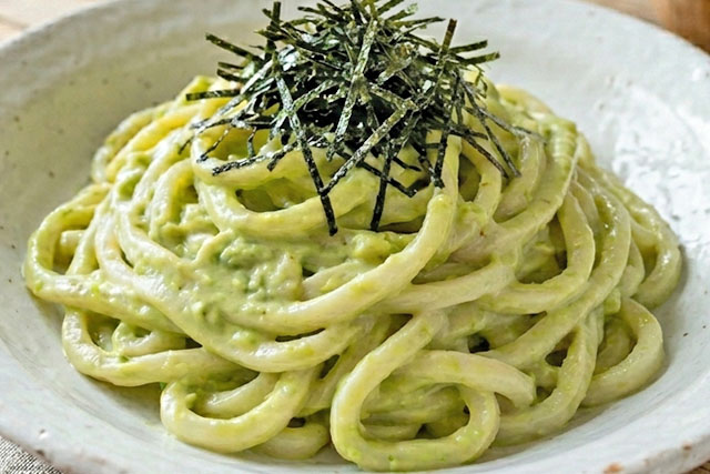 【DAIGOも台所】山本ゆり『冷製アボカドクリームうどん』レシピ