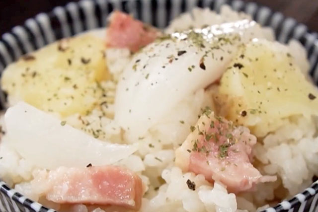 【相葉マナブ】浜松新玉じゃが釜飯のレシピ 釜-1グランプリNEO