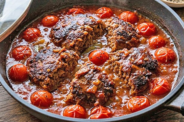 【きょうの料理】フライパン丸ごとバーグのレシピ Makoさんひき肉料理