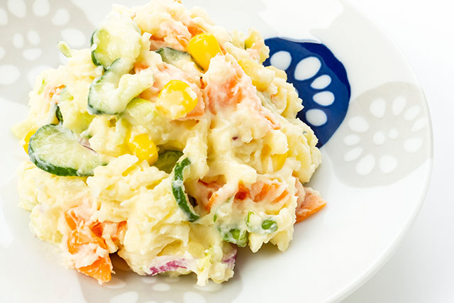 【きょうの料理】彩り野菜の和風ポテトサラダのレシピ 小西雄大シェフのモダン和ごはん