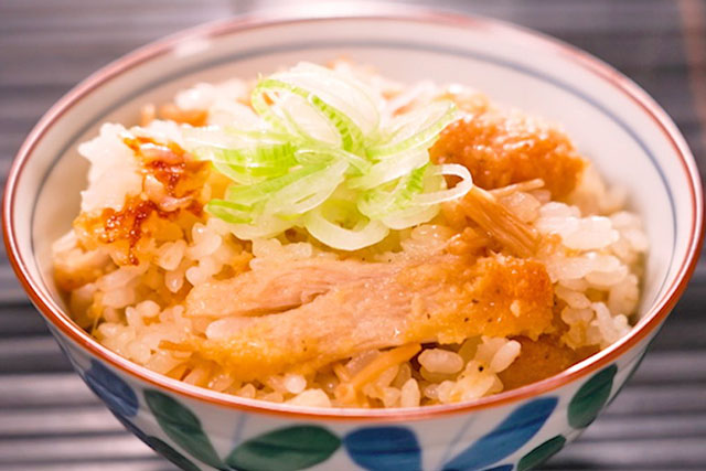 【瞬間回答】ファミチキ＆なめたけで簡単炊き込みご飯のレシピ 野永喜三夫シェフ直伝