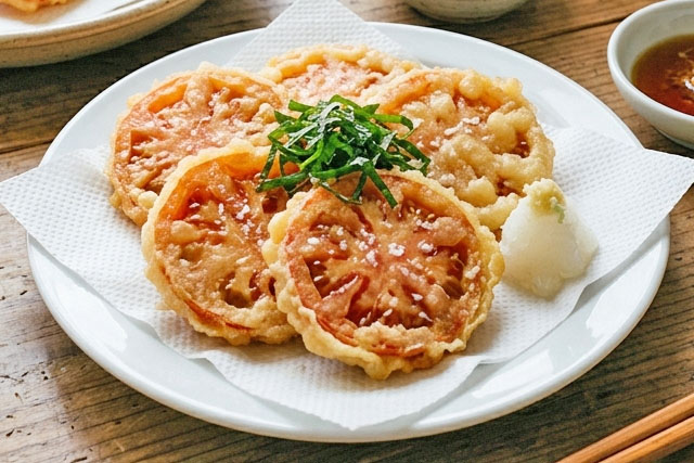 【サタプラ】トマトの天ぷらのレシピ『伊藤農園』トマト農家直伝