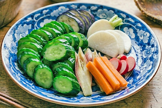 【きょうの料理】ぬか漬けのレシピ 有元葉子さんの塩漬け・ぬか漬け